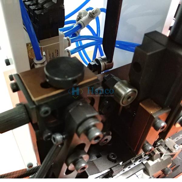 Máy tuốt dây & dập cos side-feed HS-CSP20-1 (0.1–1.5mm², lực dập 2T)